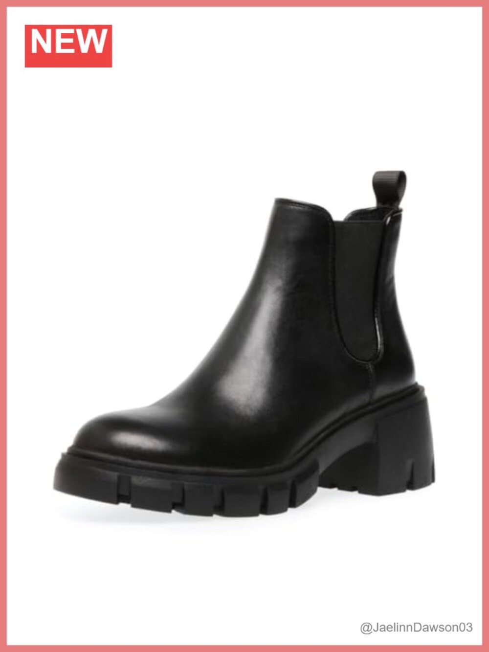 Women's Howler Knit Ankle Boot Pull-On Lug Sole Chunky Heel Round Toe